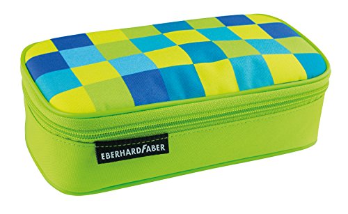 Eberhard Faber 577546 Jumbo Schlamperbox Karo, grün von Eberhard Faber