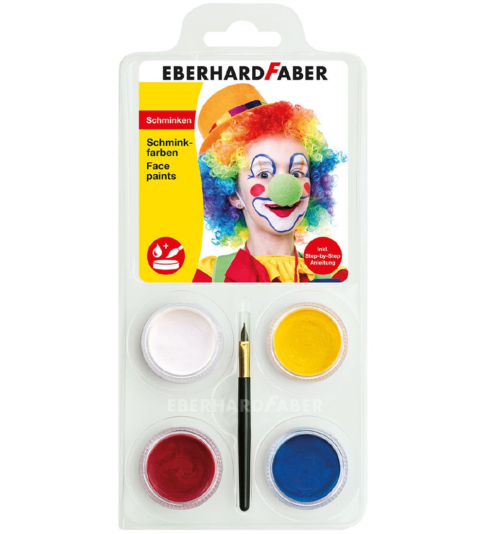 Eberhard Faber Kinderschminke - 4 Farben - Clown - Eberhard Faber - One Size - Schminke Eberhard Faber Kinderschminke - 4 Farben - Clown - Eberhard Faber - One Size - Schminke von Eberhard Faber