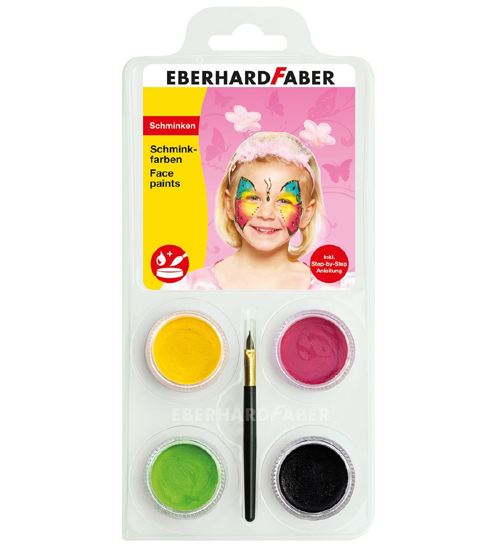 Eberhard Faber Kinderschminke - 4 Farben - Schmetterling - Eberhard Faber - One Size - Schminke Eberhard Faber Kinderschminke - 4 Farben - Schmetterling - Eberhard Faber - One Size - Schminke von Eberhard Faber
