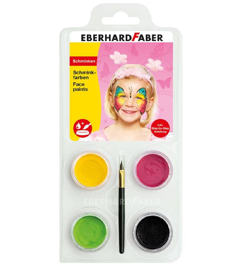 Eberhard Faber Kinderschminke - 4 Farben - Schmetterling - Eberhard Faber - One Size - Schminke Eberhard Faber Kinderschminke - 4 Farben - Schmetterling - Eberhard Faber - One Size - Schminke von Eberhard Faber