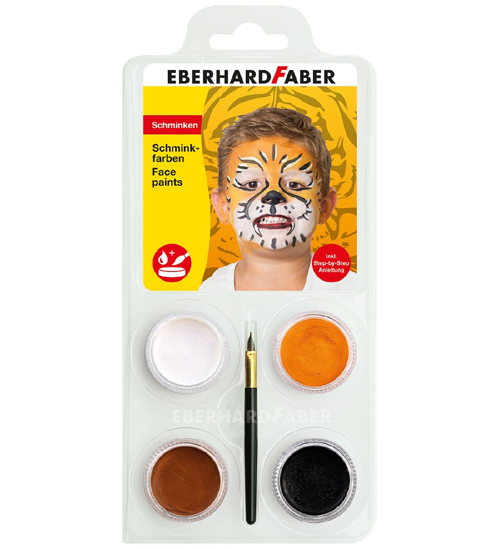Eberhard Faber Kinderschminke - 4 Farben - Tiger - Eberhard Faber - One Size - Schminke Eberhard Faber Kinderschminke - 4 Farben - Tiger - Eberhard Faber - One Size - Schminke von Eberhard Faber