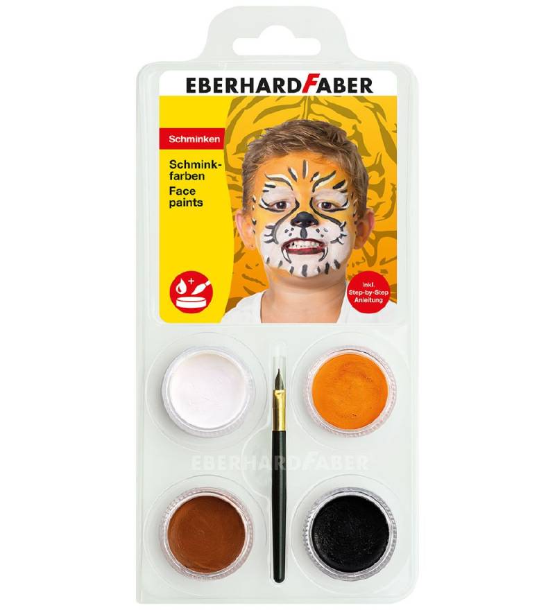 Eberhard Faber Kinderschminke - 4 Farben - Tiger - Eberhard Faber - One Size - Schminke Eberhard Faber Kinderschminke - 4 Farben - Tiger - Eberhard Faber - One Size - Schminke von Eberhard Faber