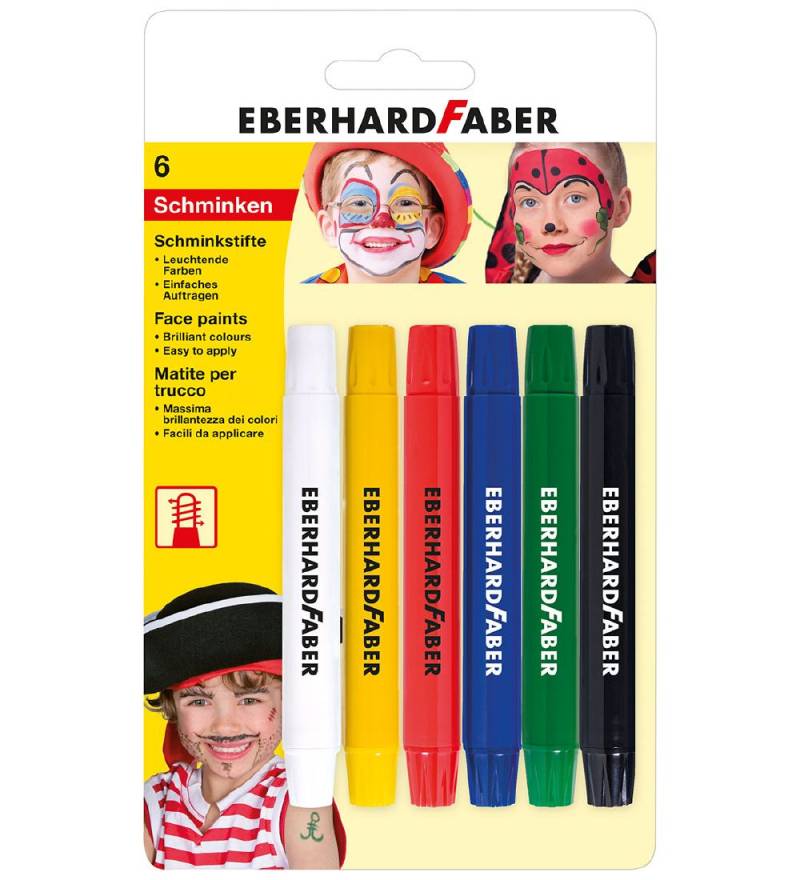 Eberhard Faber Kinderschminke - 6 Farben - Eberhard Faber - One Size - Schminke Eberhard Faber Kinderschminke - 6 Farben - Eberhard Faber - One Size - Schminke von Eberhard Faber