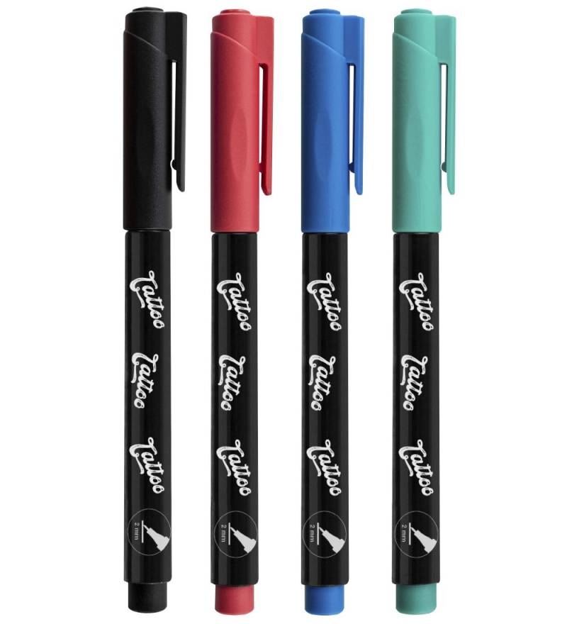 Eberhard Faber Tattoo Filzstifte m. Vorlagen - Kids - 4 Farben - Eberhard Faber - One Size - Filzstifte Eberhard Faber Tattoo Filzstifte m. Vorlagen - Kids - 4 Farben - Eberhard Faber - One Size - Filzstifte von Eberhard Faber