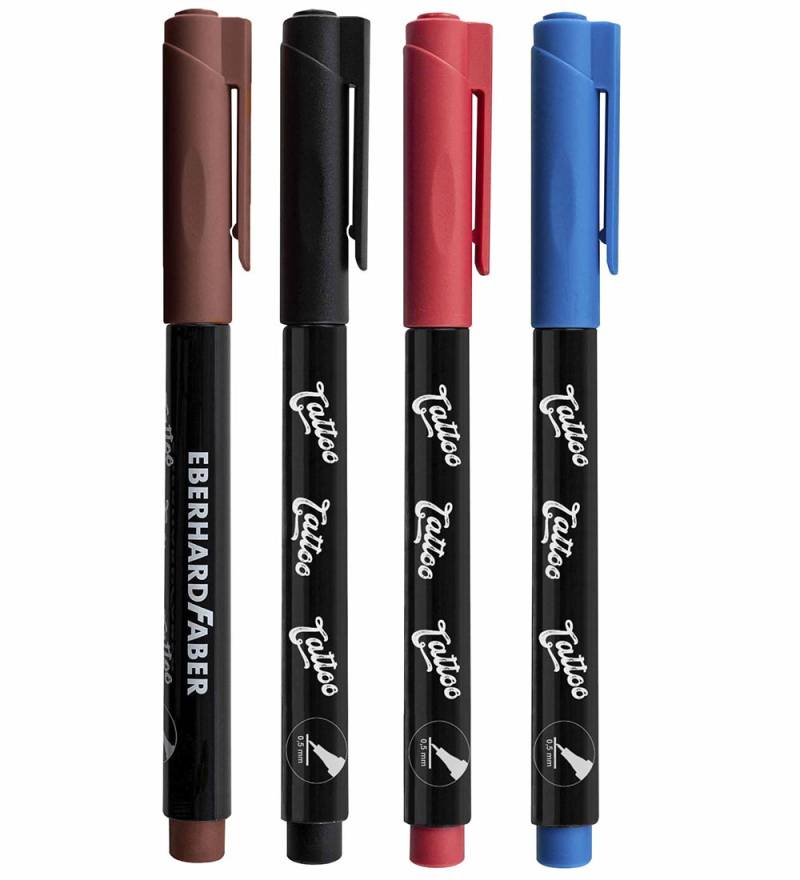 Eberhard Faber Tattoo Filzstifte m. Vorlagen - One-Liner - 4 Far - Eberhard Faber - One Size - Filzstifte Eberhard Faber Tattoo Filzstifte m. Vorlagen - One-Liner - 4 Far - Eberhard Faber - One Size - Filzstifte von Eberhard Faber