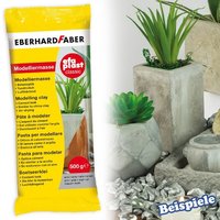Modelliermasse, beton-grau, 500g für Basteleien in Betonoptik, tonähnlich Modelliermasse, beton-grau, 500g für Basteleien in Betonoptik, tonähnlich von Eberhard Faber