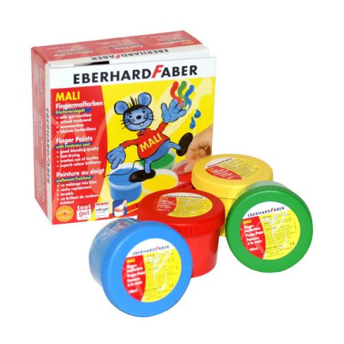 STAEDTLER 8814D Fingerfarbe Noris Club, Sortiert, Kunststoff-Töpfchen - 4 x 100 ml STAEDTLER 8814D Fingerfarbe Noris Club, Sortiert, Kunststoff-Töpfchen - 4 x 100 ml von Eberhard Faber