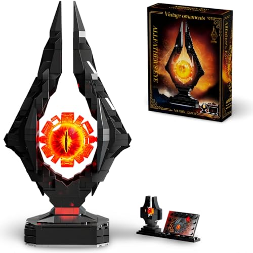 Ebortsin Ideas Herr de Rings Saurons Auge Architecture Bausteine, MOC Lord of Rings Film Magic Dunkler Turm Bausteine Bausatz, Geschenk für Film Fans, Kompatible mit L***, 925 Stück Ebortsin Ideas Herr de Rings Saurons Auge Architecture Bausteine, MOC Lord of Rings Film Magic Dunkler Turm Bausteine Bausatz, Geschenk für Film Fans, Kompatible mit L***, 925 Stück von Ebortsin