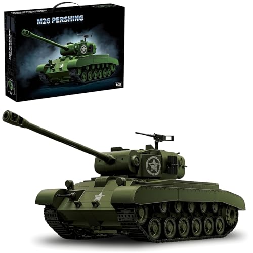 Ebortsin Technik Militär Panzer Bausteine Bausatz (M26 Pershing Panzer) von Ebortsin