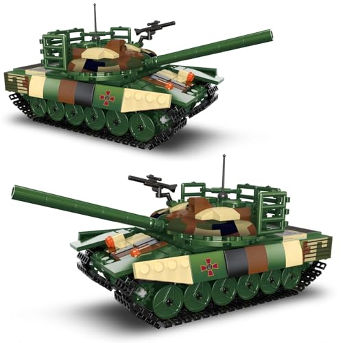 Ebortsin Technik T-72 Panzer Klemmbausteine, Militär Kampfpanzer Bausteine Spielzeug Set, 422 Teile T-72 Panzer Klemmbausteine Bausatz, Geschenk für Militärbegeisterte, Kompatibel mit L*** Ebortsin Technik T-72 Panzer Klemmbausteine, Militär Kampfpanzer Bausteine Spielzeug Set, 422 Teile T-72 Panzer Klemmbausteine Bausatz, Geschenk für Militärbegeisterte, Kompatibel mit L*** von Ebortsin