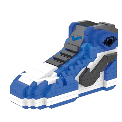 MOC Basketball Sneaker Bausteine Set, Mini Mikro Klemmbausteine Sneaker Spielzeug, Geschenk für Erwachsene und Kinder, 504 Teile von Ebortsin