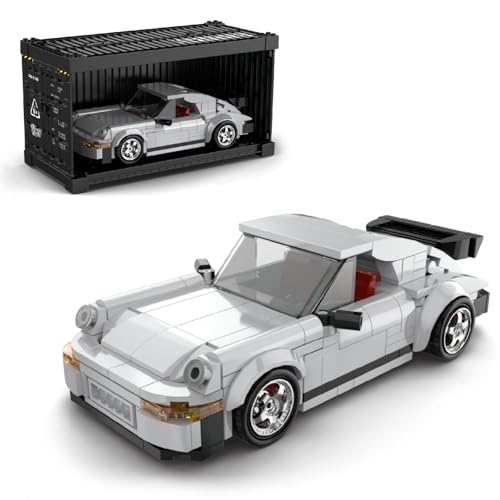 Technik Sportwagen Bausteine für Porshe, 343 Teile Speed Champions Rennwagen Bausteine Spielzeug mit Display Box, Geschenk für Erwachsene Autoliebhaber, Kompatibel mit L*** Technik Sportwagen Bausteine für Porshe, 343 Teile Speed Champions Rennwagen Bausteine Spielzeug mit Display Box, Geschenk für Erwachsene Autoliebhaber, Kompatibel mit L*** von Ebortsin