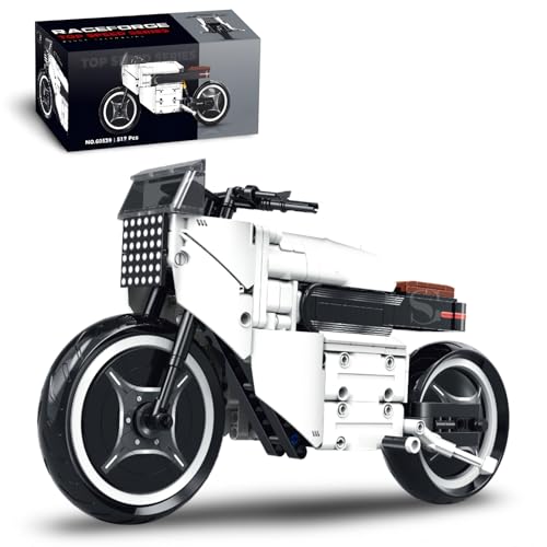 Technik 1:8 Concept Motorrad Bausteine für Erwachsene, Porche 619 Futuristisches Motorrad Klemmbausteine Heimbüro Dekor, Geschenk für Motorradliebhaber und Jungen, 517 Teile Technik 1:8 Concept Motorrad Bausteine für Erwachsene, Porche 619 Futuristisches Motorrad Klemmbausteine Heimbüro Dekor, Geschenk für Motorradliebhaber und Jungen, 517 Teile von Ebortsin