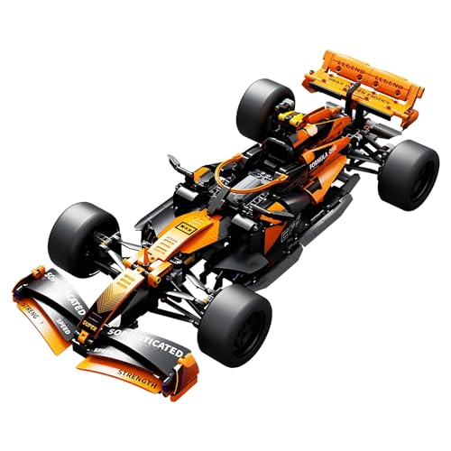 Technik F1 Rennwagen Bausteine Modell, 1:10 Formel 1 Bausteine Bausatz, 1090+ Teile Formel 1 Rennwagen Baustein Set, Heimbüro Dekro Sammler Geschenk für F1 Fans Technik F1 Rennwagen Bausteine Modell, 1:10 Formel 1 Bausteine Bausatz, 1090+ Teile Formel 1 Rennwagen Baustein Set, Heimbüro Dekro Sammler Geschenk für F1 Fans von Ebortsin