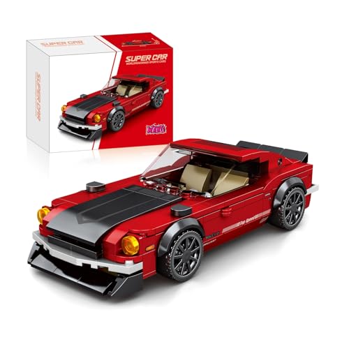 Technik Rennwagen Bausteine Modellauto für Nissans Fairlady Z, 310 Teile Speed Champions Sportwagen Klemmbausteine Spielzeug, Geschenk für Erwachsene und Kinder, Kompatibel mit L*** Technik Rennwagen Bausteine Modellauto für Nissans Fairlady Z, 310 Teile Speed Champions Sportwagen Klemmbausteine Spielzeug, Geschenk für Erwachsene und Kinder, Kompatibel mit L*** von Ebortsin