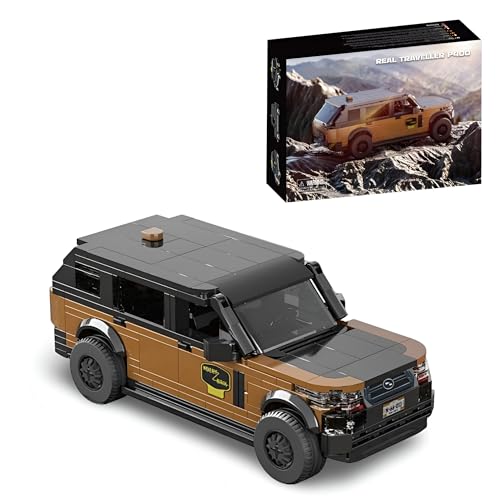 Technik Speed Champions Sportwagen Bausteine, 398 Teile Traveller P400 Sportwagen Klemmbausteine Spielzeug Modellauto, Geschenk für Erwachsene und Kinder, Kompatibel mit Mainstream Marken von Ebortsin