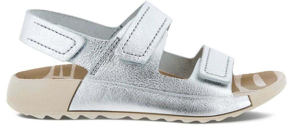 Ecco 2nd Cozmo K Kinder Sandalen, Pure Silver, 30 von Ecco