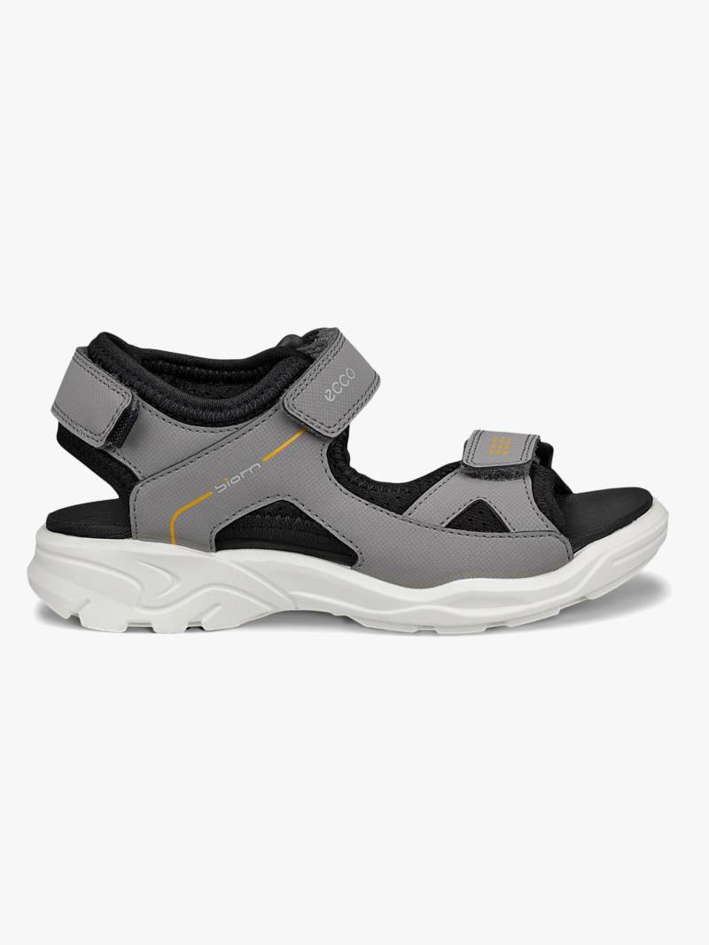 Ecco Biom Raft Kinder Sandalen, Steel/Black, 30 von Ecco