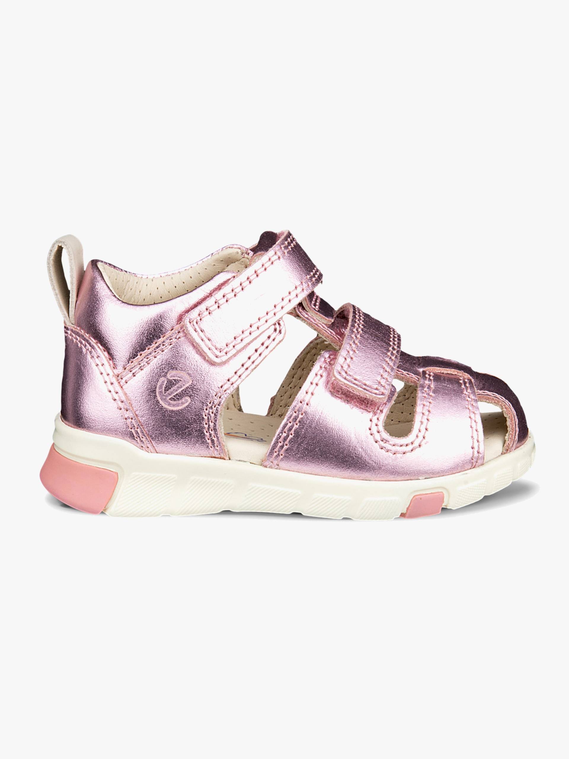 Ecco Mini Stride Kinder Sandalen, Old Rose Metallic, 27 Ecco Mini Stride Kinder Sandalen, Old Rose Metallic, 27 von Ecco