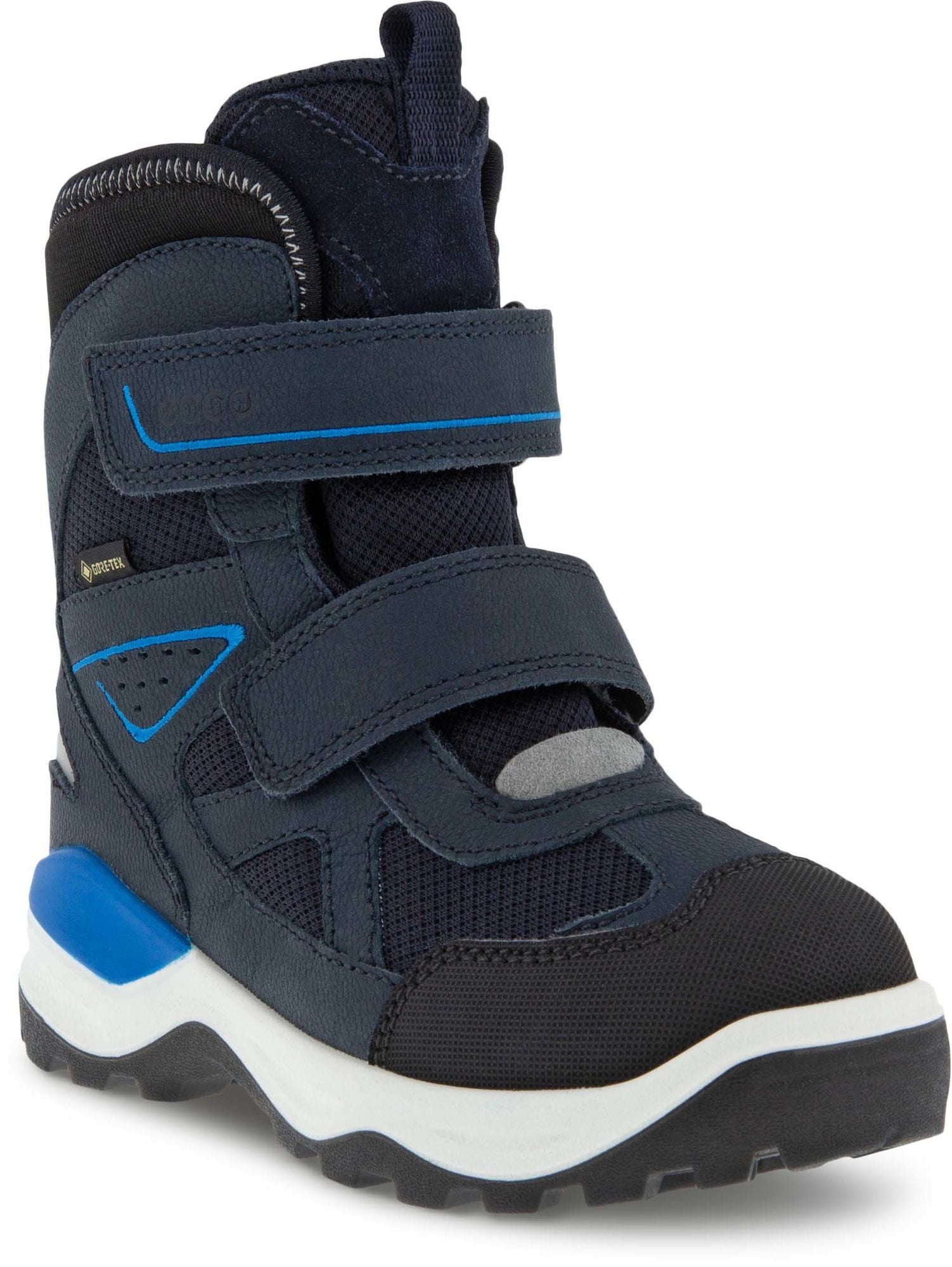 Ecco Snow Mountain GTX Winterstiefel Jr, Black/Night Sky, 39 - Bester im Test von Ecco