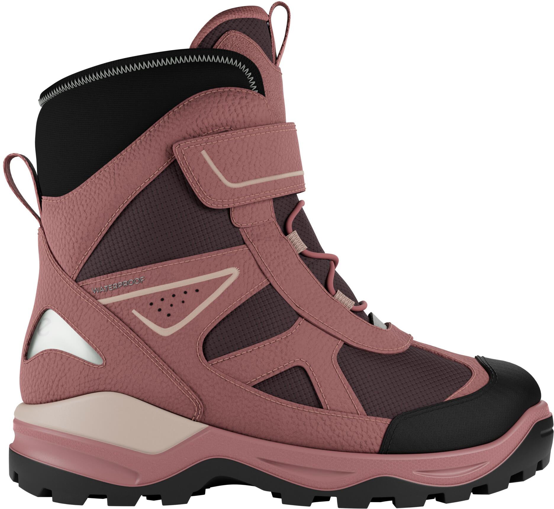 Ecco Snow Mountain GTX Winterstiefel Jr, Black/Petal/Fig, 36 Ecco Snow Mountain GTX Winterstiefel Jr, Black/Petal/Fig, 36 von Ecco