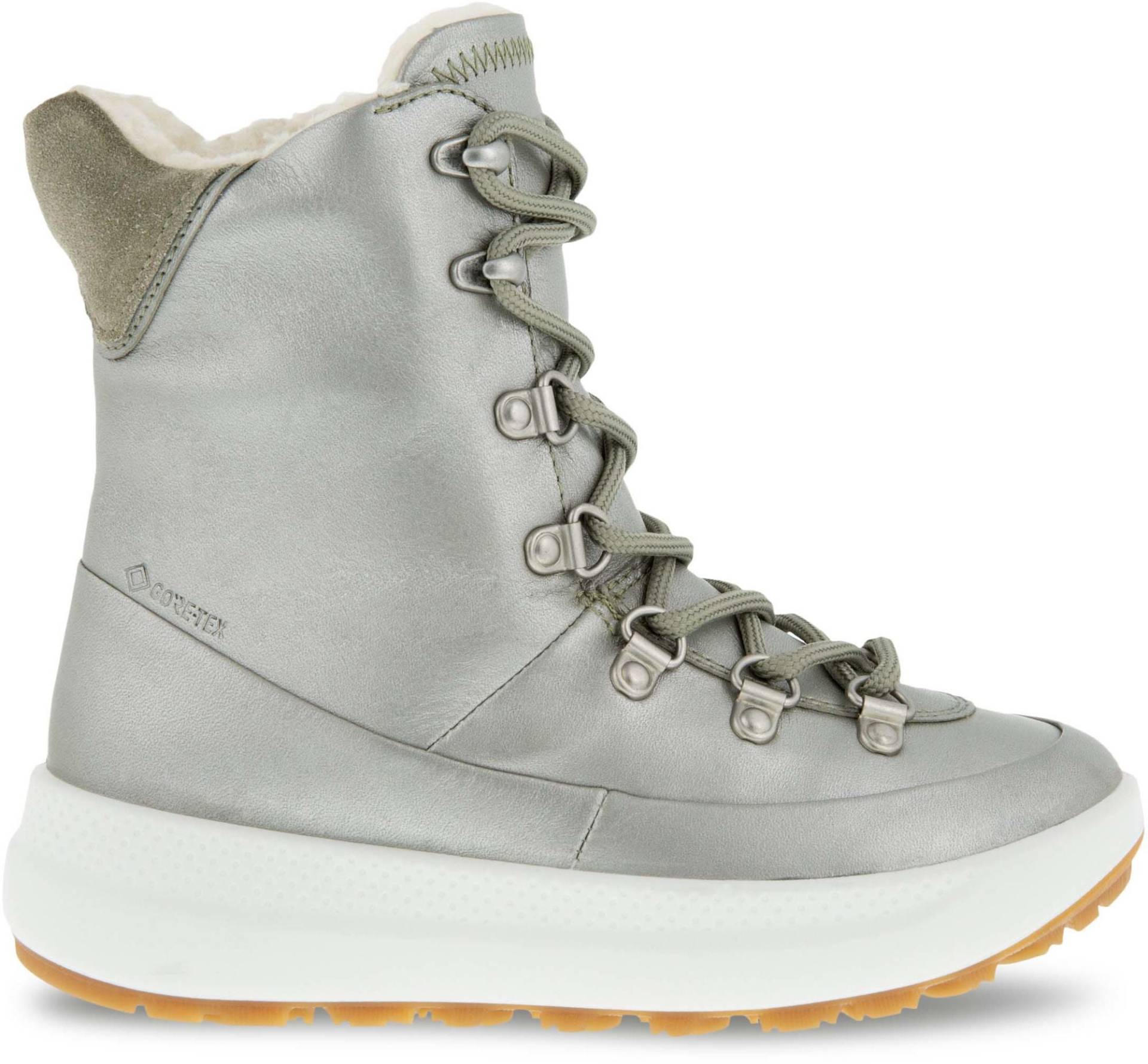 Ecco Solice K Winterstiefel, Vetiver Metallic/Vetiver, 28 von Ecco