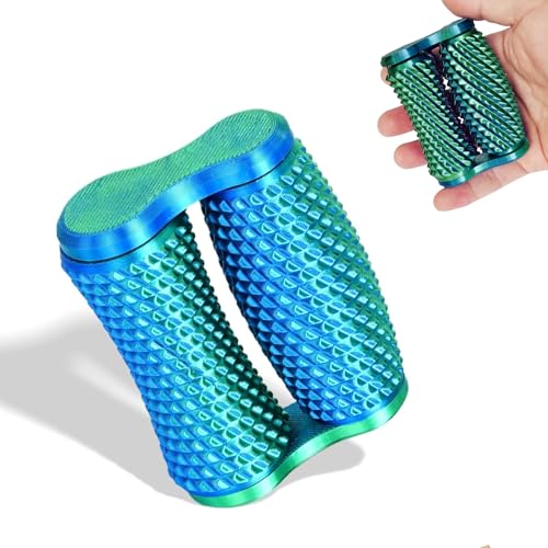 Echehi Handliches Fidget Toys, Sensorik Spielzeug zum Stressabbau, Fördert Konzentration, Klarheit und Handübungen. Grün-Farbverlauf Echehi Handliches Fidget Toys, Sensorik Spielzeug zum Stressabbau, Fördert Konzentration, Klarheit und Handübungen. Grün-Farbverlauf von Echehi