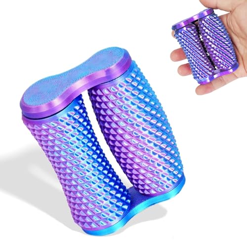 Echehi Handliches Fidget Toys, Sensorik Spielzeug zum Stressabbau, Fördert Konzentration, Klarheit und Handübungen. Lila-Farbverlauf Echehi Handliches Fidget Toys, Sensorik Spielzeug zum Stressabbau, Fördert Konzentration, Klarheit und Handübungen. Lila-Farbverlauf von Echehi