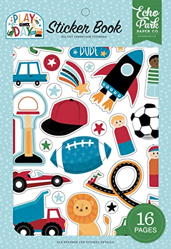 Echo Park Sticker Book-Play All Day Boy von Echo Park Paper Company