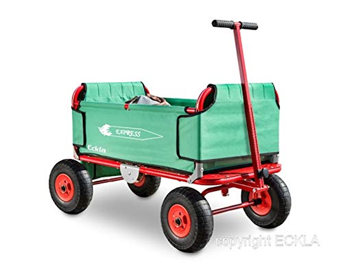 Eckla-Express Faltbollerwagen / pannensichere Bereifung / Made in Germany / Maße: 1150 x 550 x 650 mm / Ladefläche: 82x45 cm / Tragkraft: 80kg Eckla-Express Faltbollerwagen / pannensichere Bereifung / Made in Germany / Maße: 1150 x 550 x 650 mm / Ladefläche: 82x45 cm / Tragkraft: 80kg von Eckla