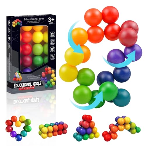 3D Puzzleball Sensorisches Spielzeug, Sensorisches für autistische Kinder Abbau von Stress, Autismus-Spielzeug Lustiges, Flugzeug-Auto-Reisespielzeug für Kinder im Alter 3D Puzzleball Sensorisches Spielzeug, Sensorisches für autistische Kinder Abbau von Stress, Autismus-Spielzeug Lustiges, Flugzeug-Auto-Reisespielzeug für Kinder im Alter von EclipseGuard