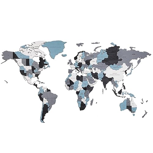 EWA Eco-Wood-Art Medium Maps 3D Puzzle von EWA Eco-Wood-Art