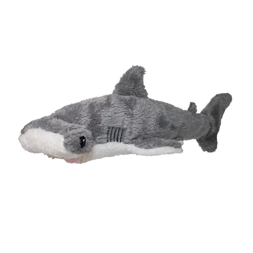 EcoBuddiez - Hammerhead Shark von Deluxebase Kleine 31 cm weiche Plüschtiere aus recycelten Plastikflaschen Umweltfreundliches Kuschelgeschenk für Kinder und niedliches Stofftier Spielzeug für EcoBuddiez - Hammerhead Shark von Deluxebase Kleine 31 cm weiche Plüschtiere aus recycelten Plastikflaschen Umweltfreundliches Kuschelgeschenk für Kinder und niedliches Stofftier Spielzeug für von EcoBuddiez