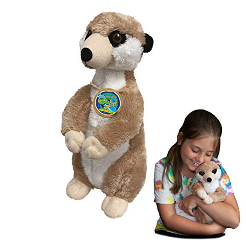 EcoBuddiez - Erdmännchen von Deluxebase. Großes 30cm weiches Plüschtier aus recycelten Plastikflaschen. Umweltfreundliches kuscheliges Geschenk für Kinder und süß Stofftier für Kleinkinder. EcoBuddiez - Erdmännchen von Deluxebase. Großes 30cm weiches Plüschtier aus recycelten Plastikflaschen. Umweltfreundliches kuscheliges Geschenk für Kinder und süß Stofftier für Kleinkinder. von EcoBuddiez