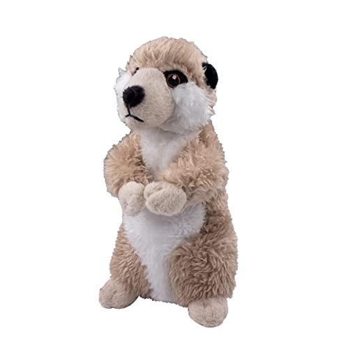 EcoBuddiez - Erdmännchen von Deluxebase. Kleine weiche Plüschtiere aus recycelten Plastikflaschen. Umweltfreundliches Kuschelgeschenk für Kinder und niedliches Kuscheltier für Kleinkinder. von EcoBuddiez
