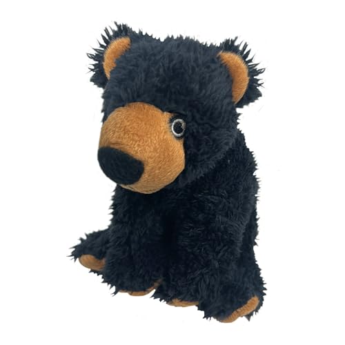 EcoBuddiez - Schwarzer Bär von Deluxebase - Mittlere 21 cm weiche Plüschtiere aus recycelten Plastikflaschen Umweltfreundliches Kuschelgeschenk für Kinder und niedliches Stofftier Spielzeug für EcoBuddiez - Schwarzer Bär von Deluxebase - Mittlere 21 cm weiche Plüschtiere aus recycelten Plastikflaschen Umweltfreundliches Kuschelgeschenk für Kinder und niedliches Stofftier Spielzeug für von EcoBuddiez