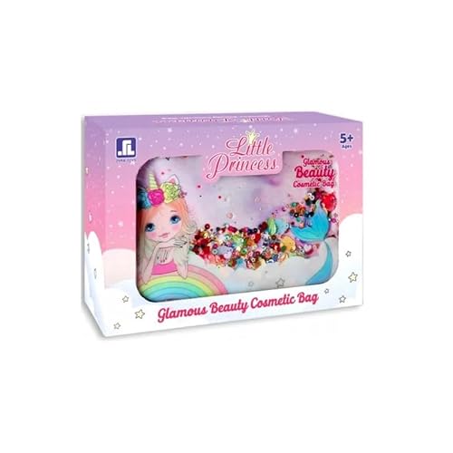 AMPQ Kinderschminke Set Mädchen mit Zubehör - Schminkkoffer Mädchen ab 3 4 5 Jahren - Kinderschminken Set für Mädchen mit Zusätzen (für Make-up mit Kosmetiktasche) von EcoTraps