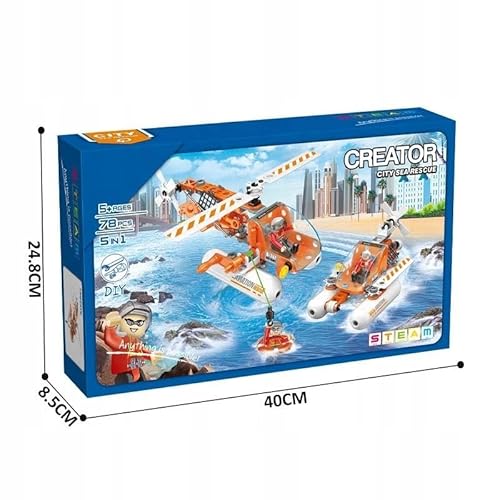EcoTraps AMPQ Kinder Bausteine Set Groß 71-Teile - Legosteine Set für Jungen und Mädchen ab 3 4 5 Jahren - Bausteine für Kinder Fahrzeug Stapelung von EcoTraps