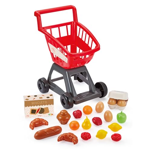 Ecoiffier 1205 – Einkaufstrolley für Kinder – zum Basteln wie die Großen – mit Zubehör – ab 18 Monaten – Spielzeug aus robustem Kunststoff – spielerisch und praktisch Ecoiffier 1205 – Einkaufstrolley für Kinder – zum Basteln wie die Großen – mit Zubehör – ab 18 Monaten – Spielzeug aus robustem Kunststoff – spielerisch und praktisch von Ecoiffier
