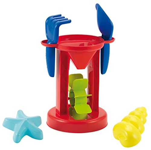 Ecoiffier Toys 721 – Sandmühle gefüllt – 4-teilig – Strandspiel für Kinder – ab 18 Monaten – hergestellt in Frankreich von Ecoiffier