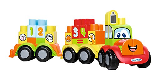 Ecoiffier Abrick – Mein erster Zug – bunter Spielzug mit Bauklötzen, Zahlen, Buchstaben, Tiere, Motorikspielzeug für Kleinkinder und Babys ab 12 Monaten Ecoiffier Abrick – Mein erster Zug – bunter Spielzug mit Bauklötzen, Zahlen, Buchstaben, Tiere, Motorikspielzeug für Kleinkinder und Babys ab 12 Monaten von Ecoiffier