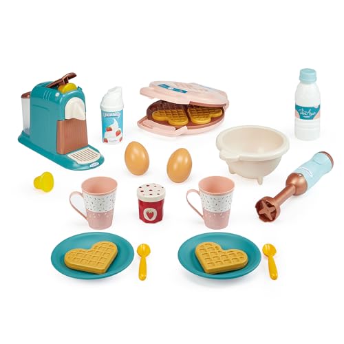 Ecoiffier Spielzeug 1677 – Gourmand-Set – Nachahmungsspiele für Kinder – ab 18 Monaten von Ecoiffier