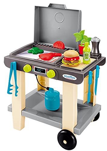 Ecoiffier – Grill für Kinder – 23-teiliger Spielzeug-Grill, mit Burger, Grillzange, Fleisch und Spielzubehör, für Jungen und Mädchen ab 18 Monaten Ecoiffier – Grill für Kinder – 23-teiliger Spielzeug-Grill, mit Burger, Grillzange, Fleisch und Spielzubehör, für Jungen und Mädchen ab 18 Monaten von Ecoiffier