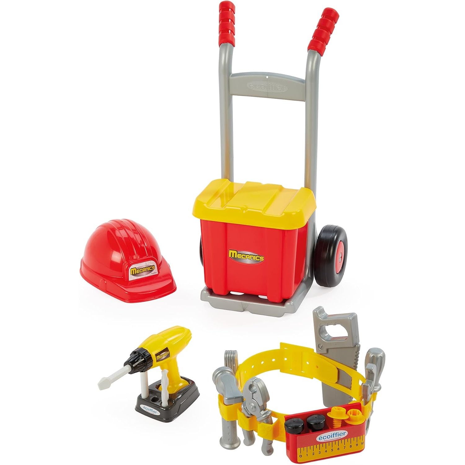 Ecoiffier Kit tuttofare 4 in 1- Tutto per il fai da te Ecoiffier Kit tuttofare 4 in 1- Tutto per il fai da te von Ecoiffier