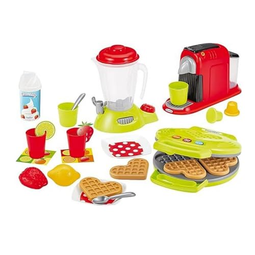 Ecoiffier – Küchenzubehör für Kinder – 24-teiliges Frühstück Spielset, mit Küchengeräten, ideales Zubehör für Kinderküche, für Kinder ab 18 Monaten Ecoiffier – Küchenzubehör für Kinder – 24-teiliges Frühstück Spielset, mit Küchengeräten, ideales Zubehör für Kinderküche, für Kinder ab 18 Monaten von Ecoiffier