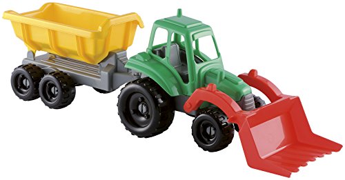 Ecoiffier Strandspielzeug Traktor und Anhänger 327 Strand Spielzeug von Ecoiffier