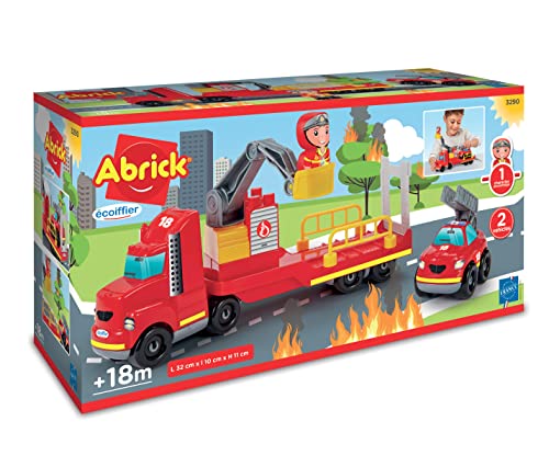 Ecoiffier 3290 Feuerwehrmann-Abrick, Mehrfarbig von Ecoiffier
