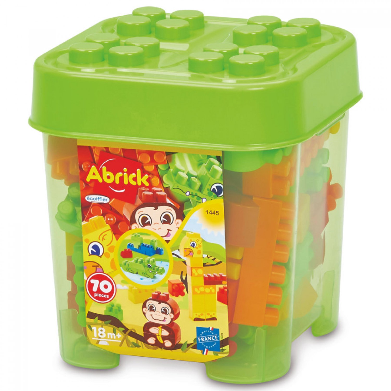 Konstruktionen Ecoiffier Abrick Jungle Animals 70 Stück Konstruktionen Ecoiffier Abrick Jungle Animals 70 Stück von Ecoiffier
