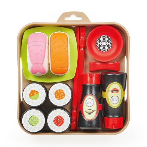 Toys Ecoiffier – 909 – Sushi-Tablett – Imitationen von Lebensmitteln für Kinder – ab 18 Monaten von Ecoiffier