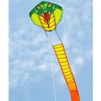 Ecoline 102199 - Ecoline: Emerald Cobra Kite, 1000x67cm, Drachen/Kinderdrachen von Ecoline